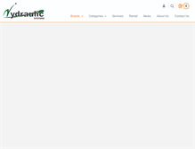Tablet Screenshot of hydraulicsystems.com.sg