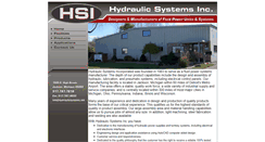 Desktop Screenshot of hydraulicsystems.net